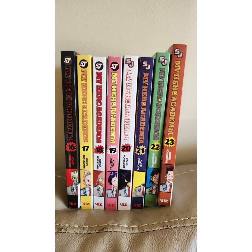 My Hero Academia Manga Set Vol. 16-23 English Edition